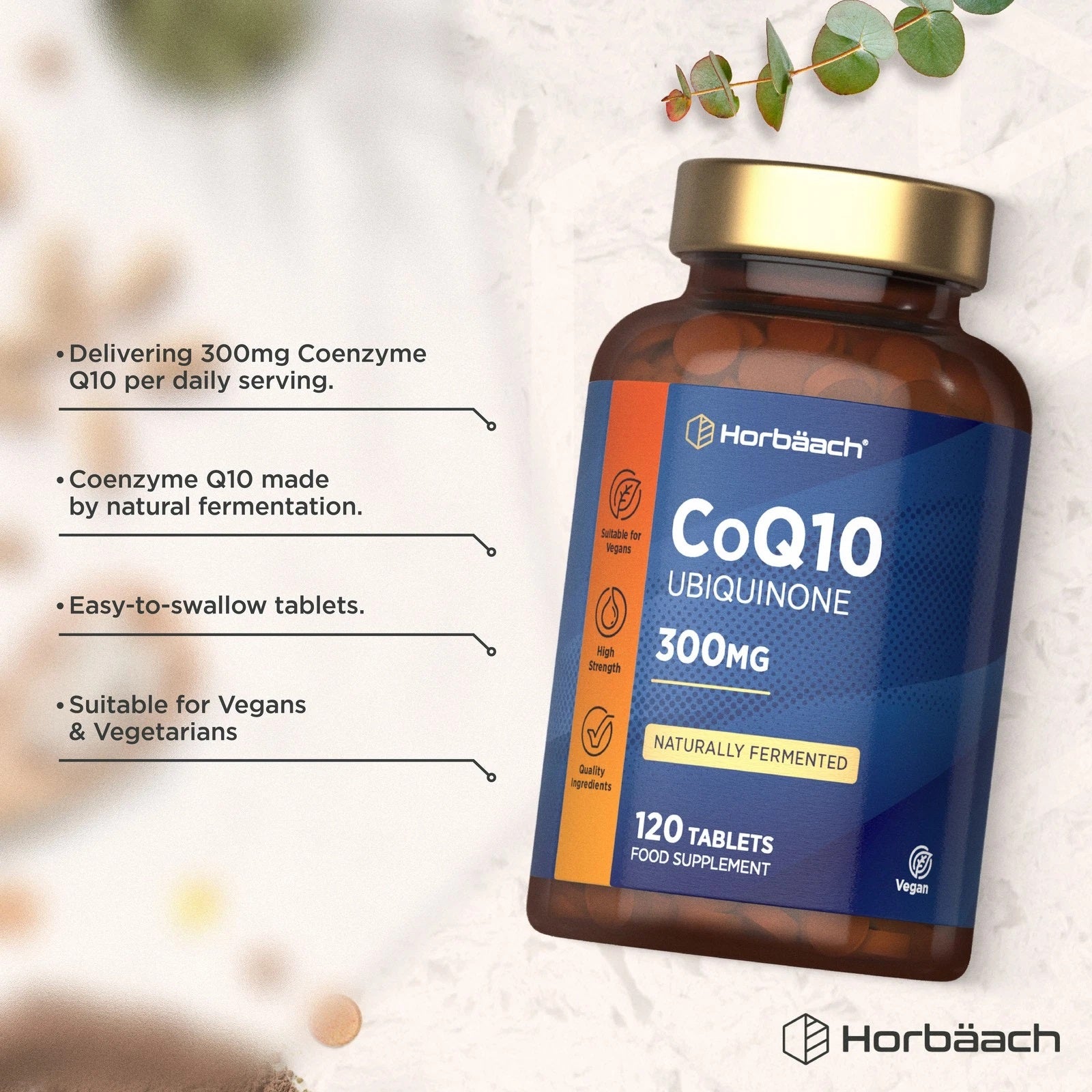 Ubiquinone CoQ10 300 mg | 120 Tablets