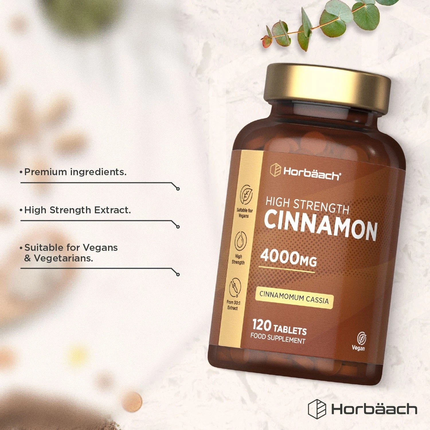 Cinnamon 4000 mg | 120 Tablets