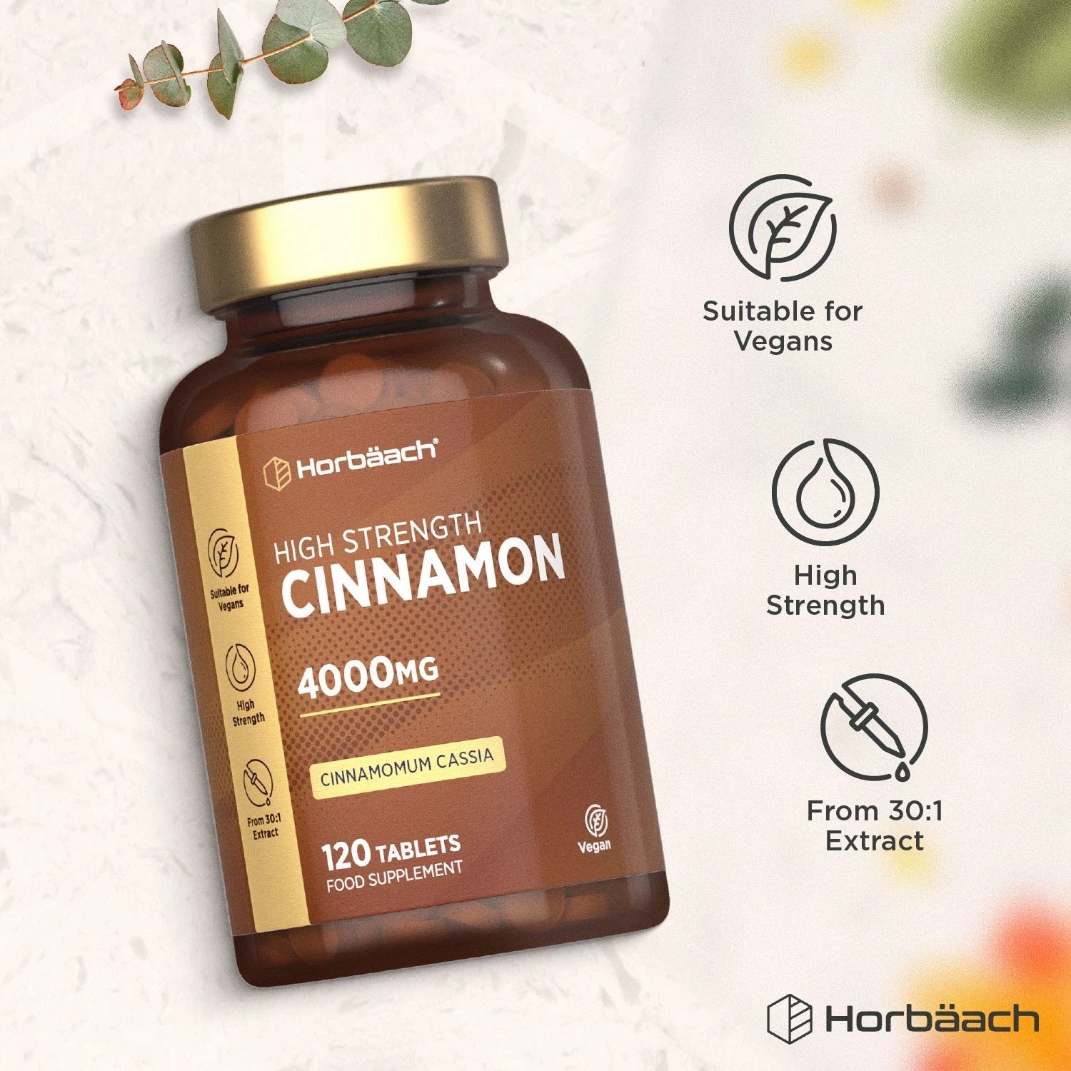 Cinnamon 4000 mg | 120 Tablets