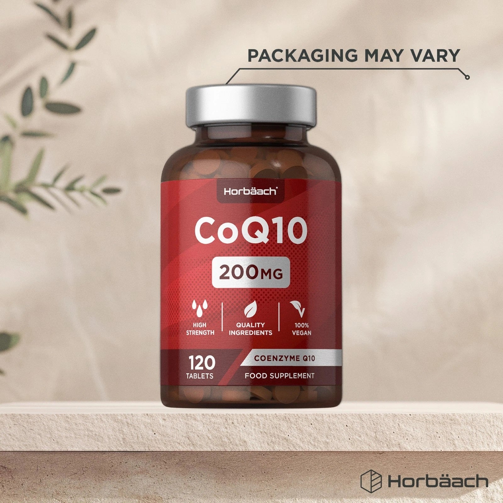 CoQ10 Coenzyme Q10 200 mg | 120 Tablets