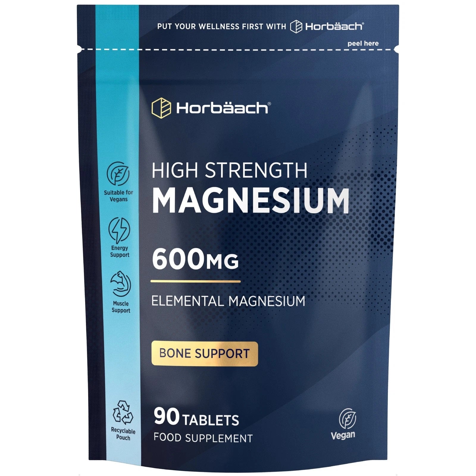 Magnesium 600 mg | 90 Tablets