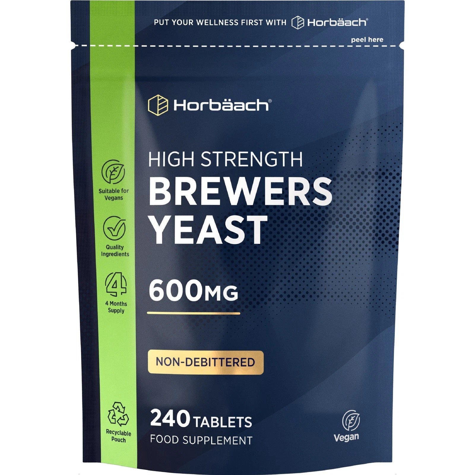 Brewers Yeast 600 mg | 240 Tablets
