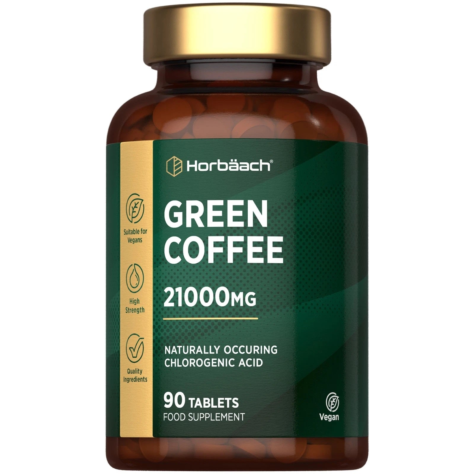 Green Coffee Bean 21,000 mg | 90 Tablets