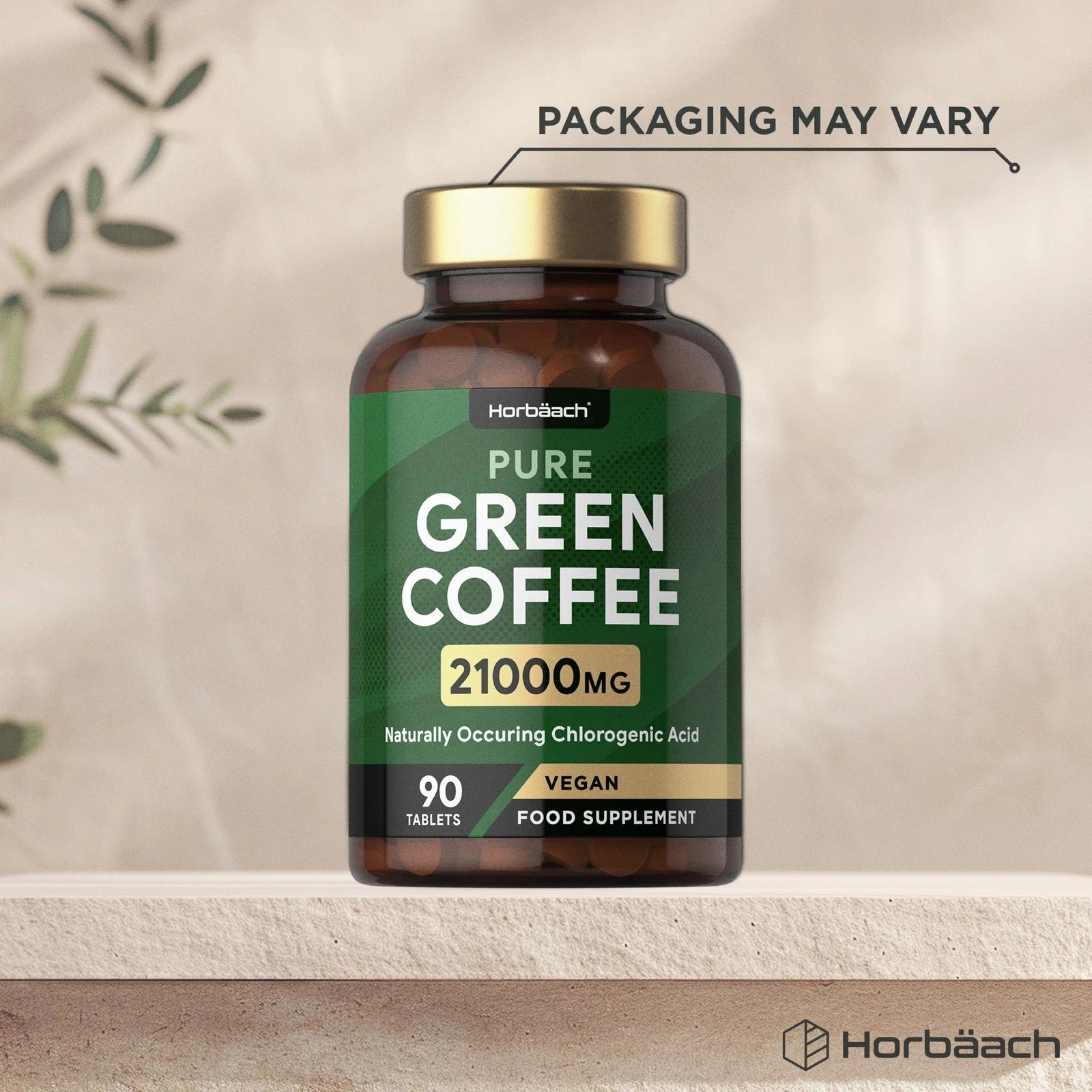 Green Coffee Bean 21,000 mg | 90 Tablets