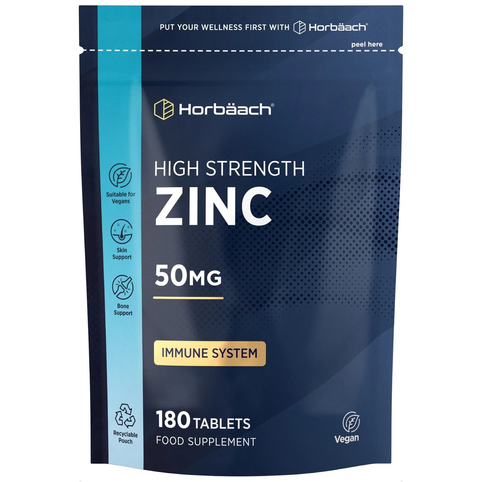 Zinc 50 mg | 180 Tablets