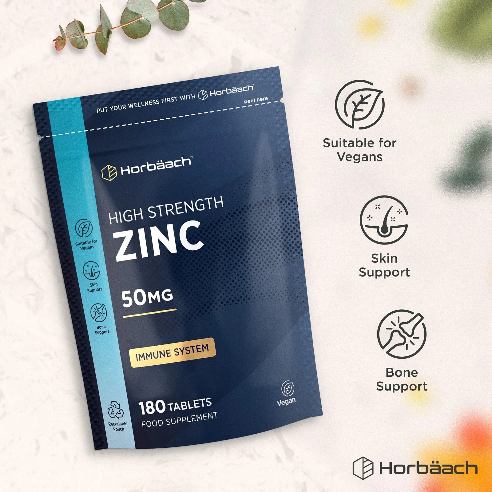 Zinc 50 mg | 180 Tablets
