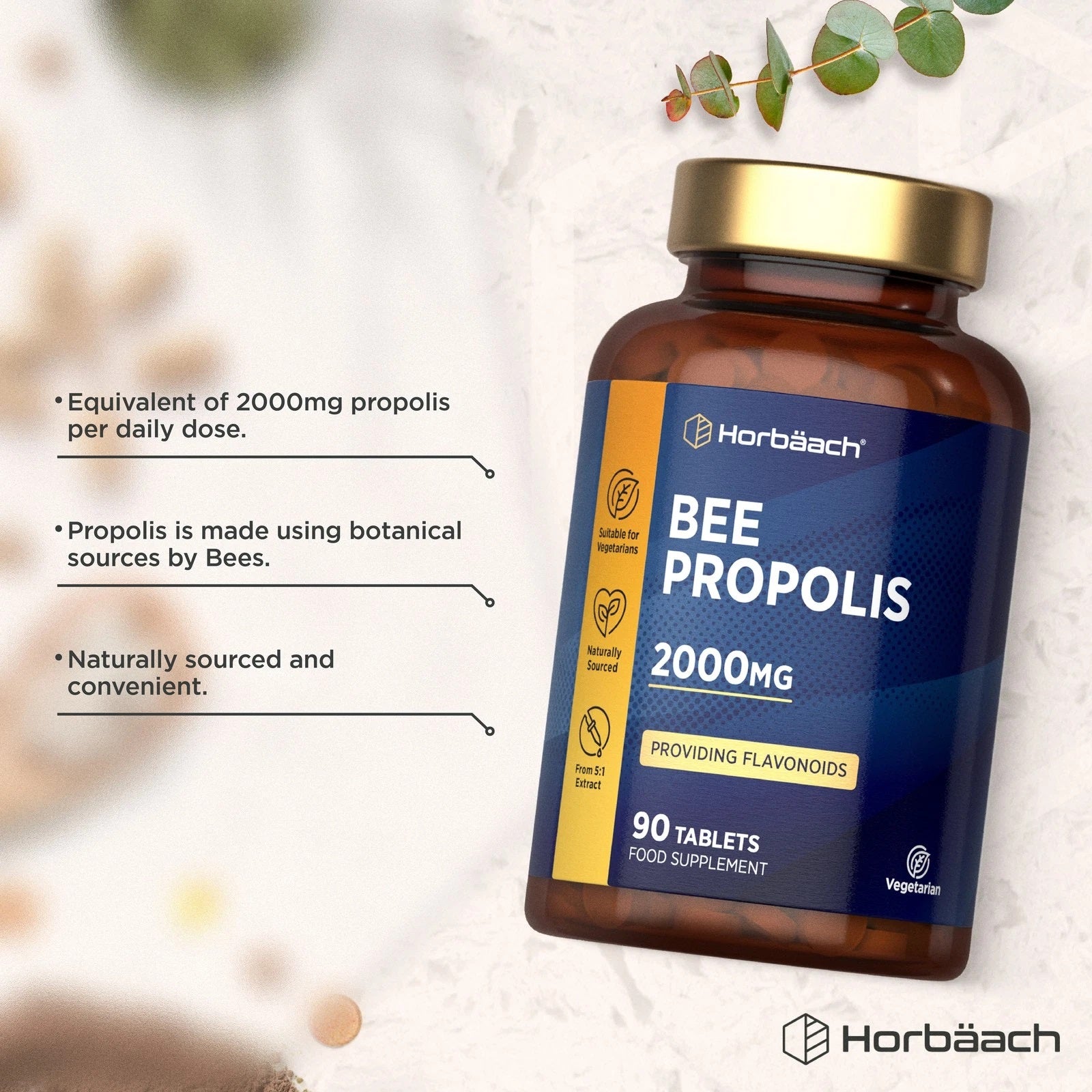 Bee Propolis 2000 mg | 90 Tablets