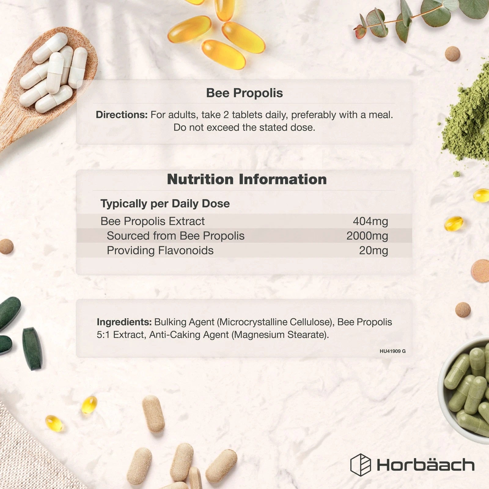 Bee Propolis 2000 mg | 90 Tablets