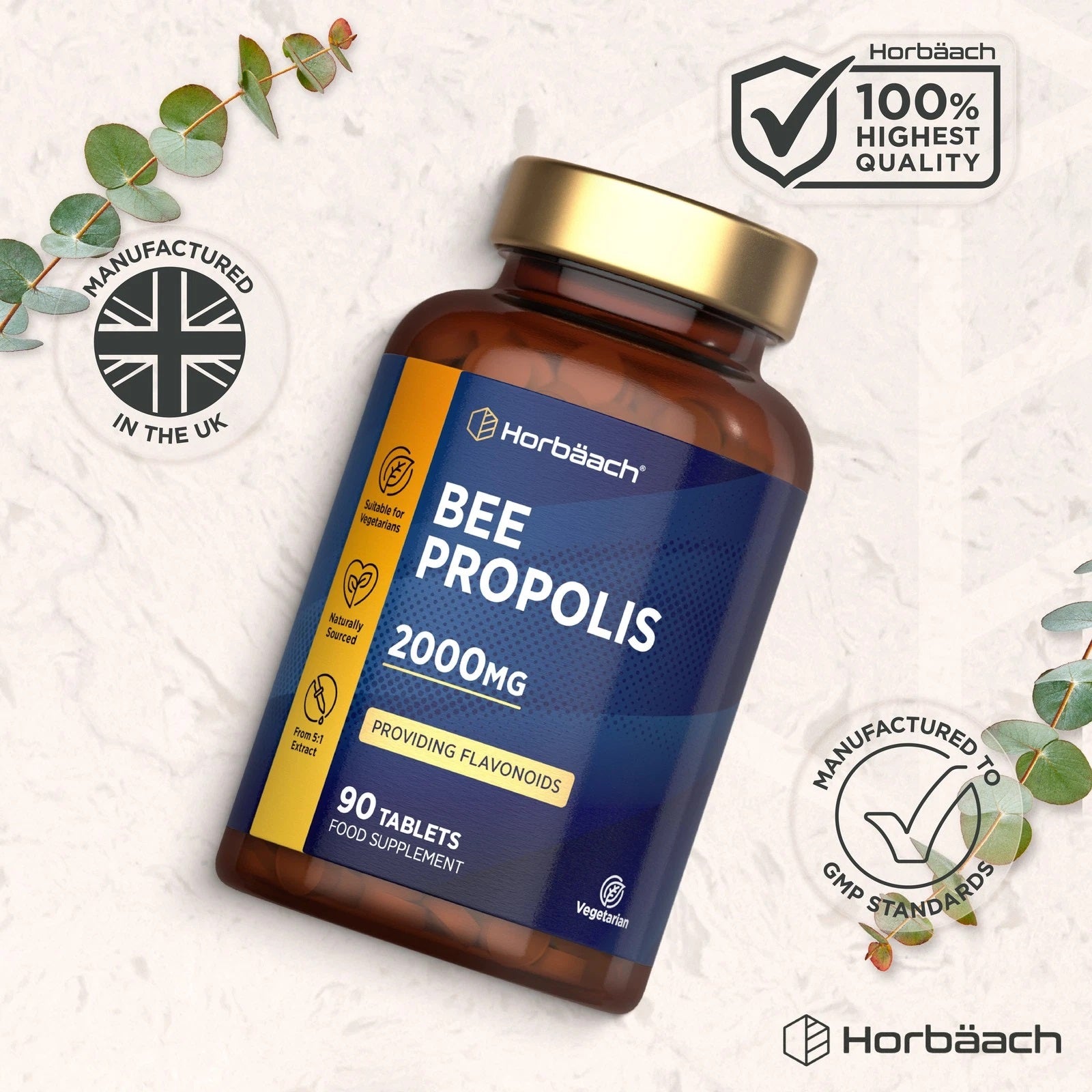 Bee Propolis 2000 mg | 90 Tablets