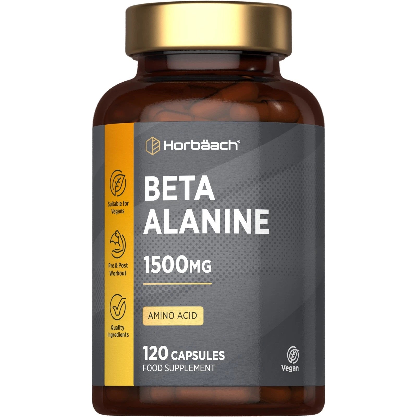 Beta Alanine 1500 mg | 120 Capsules