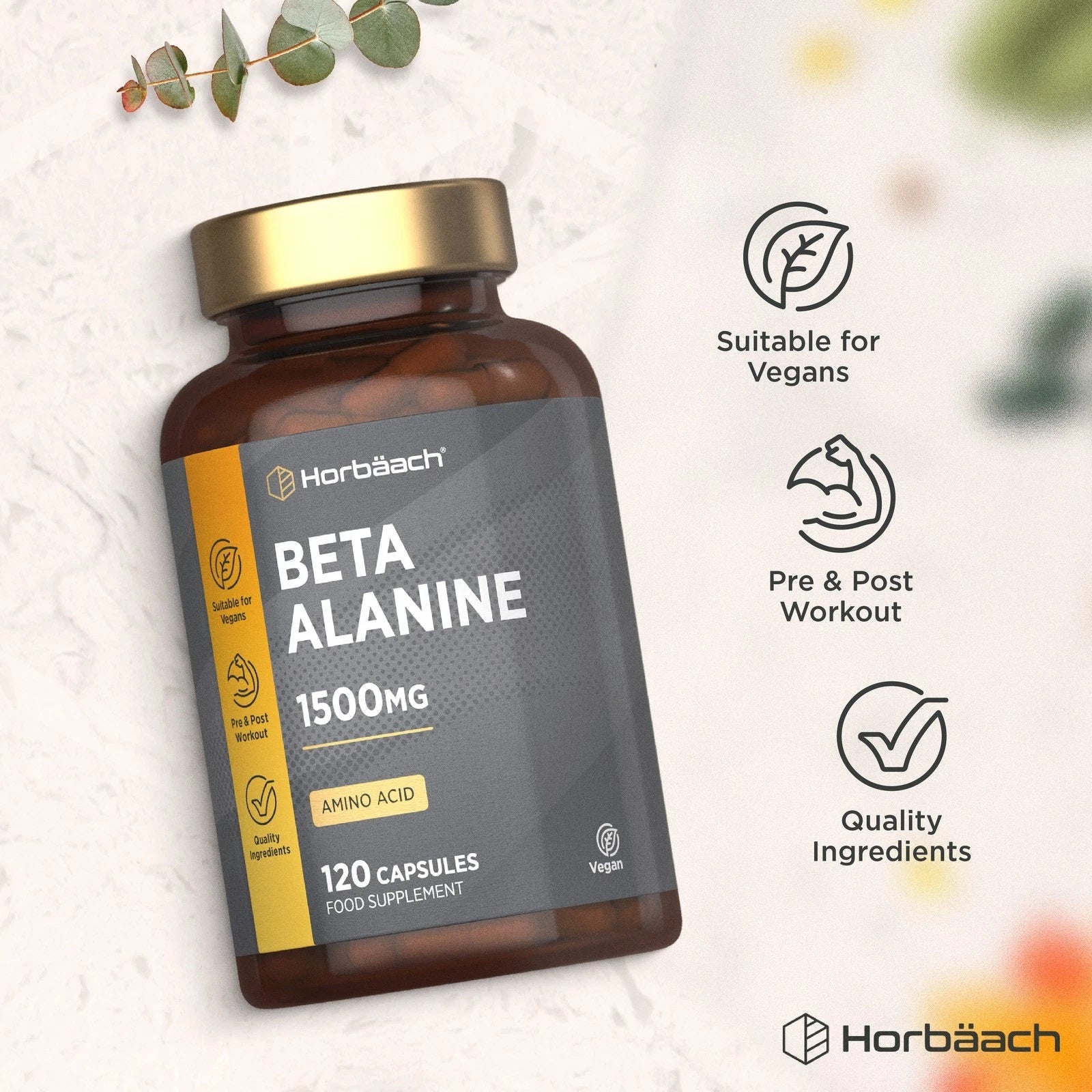 Beta Alanine 1500 mg | 120 Capsules