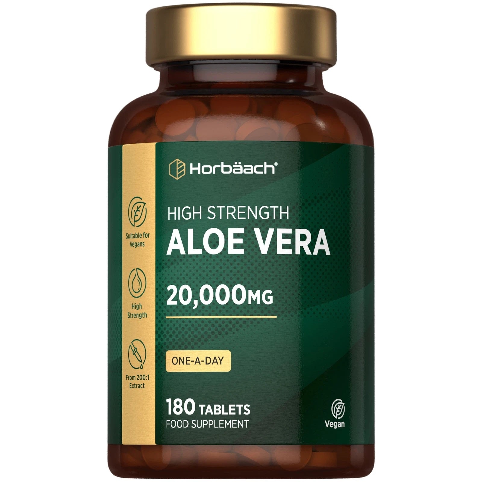 Aloe Vera 20,000 mg | 180 Tablets