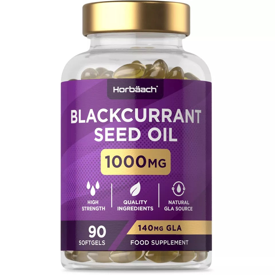 Blackcurrant Seed Oil 1000 mg | 90 Softgels