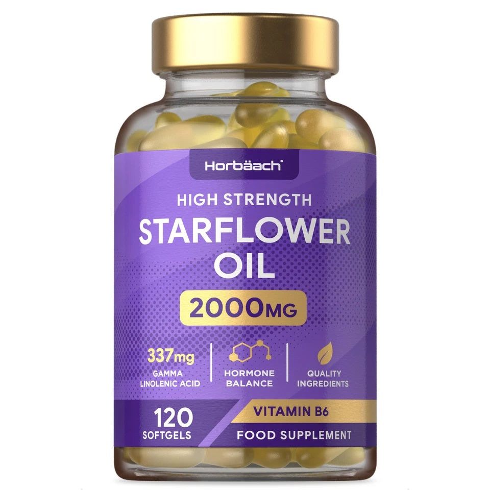 Starflower Oil 2000 mg | 120 Softgels