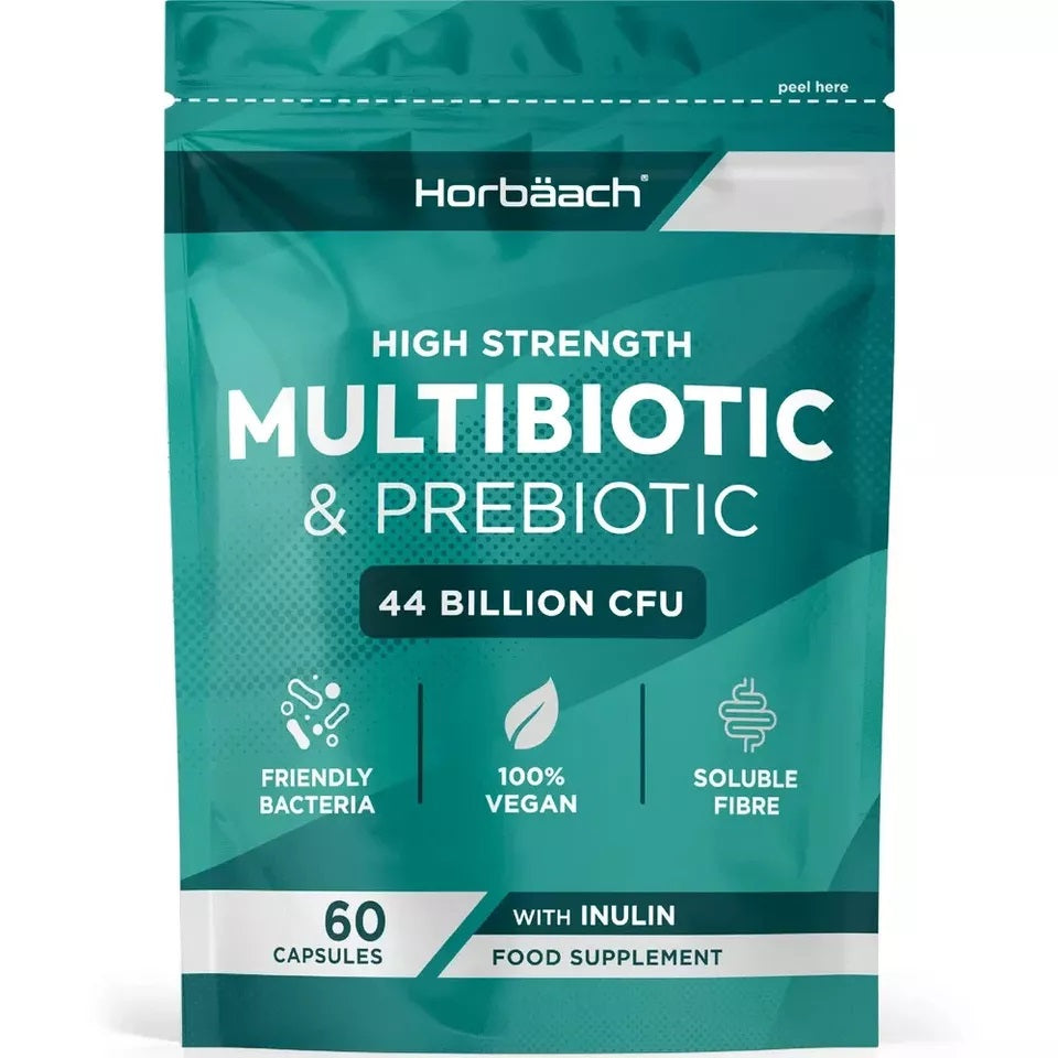 Multi-Strain Bio Cultures with Prebiotic 40 Billion CFU | 60 Capsules