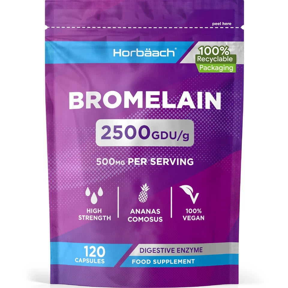 Bromelain 2500 GDU | 120 Capsules