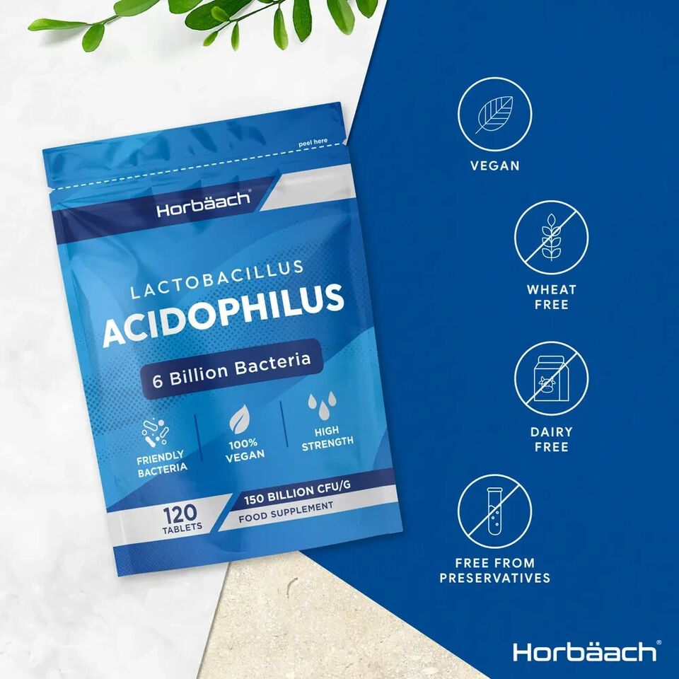 Acidophilus 6 Billion CFU | 120 Tablets
