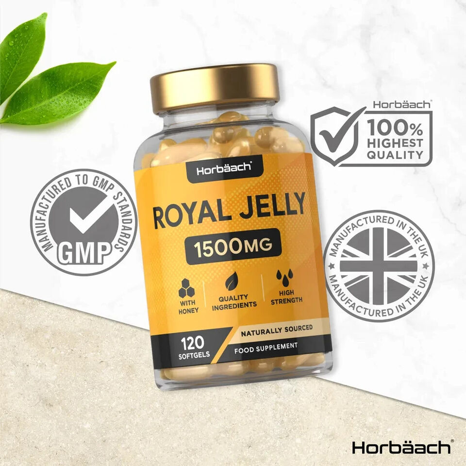 Royal Jelly 1500 mg | 120 Softgels