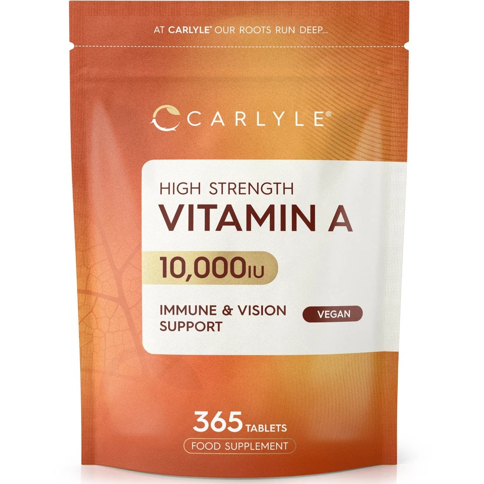 Vitamin A 10,000 IU | 365 Tablets