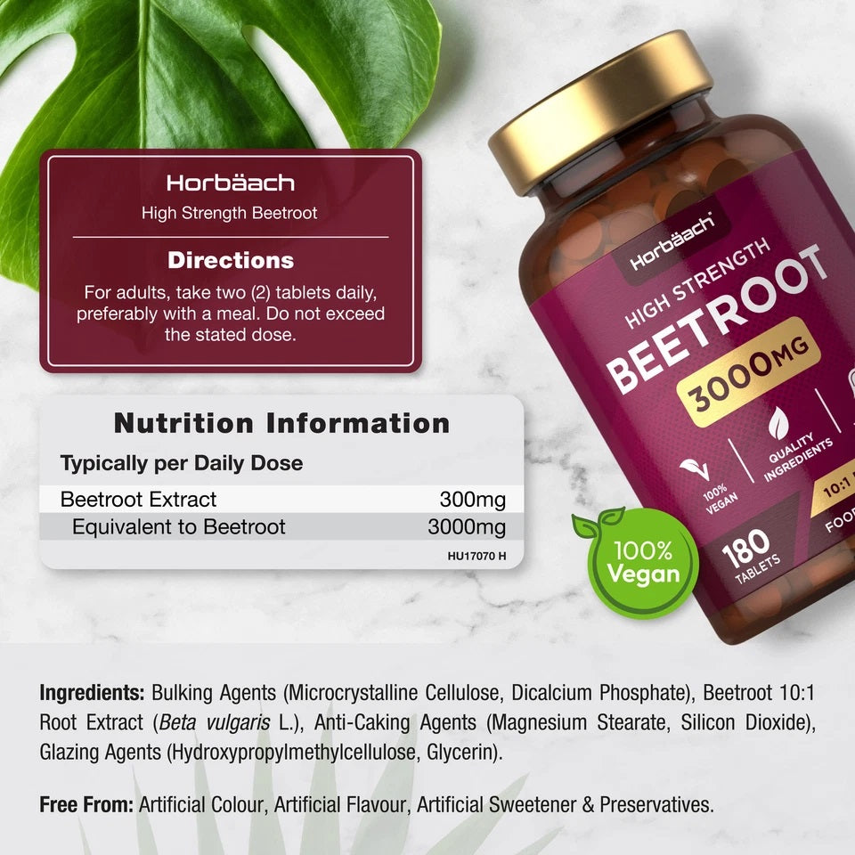 Beetroot 3000 mg | 180 Tablets