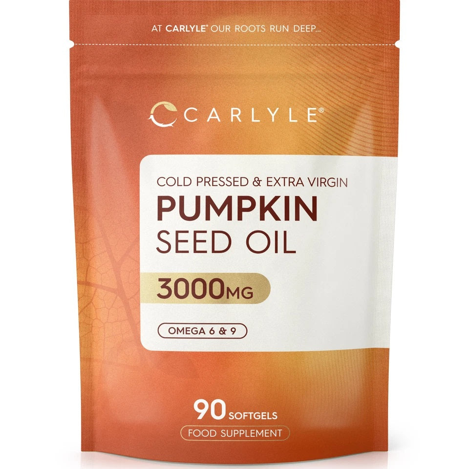 Pumpkin Seed Oil 3000 mg | 90 Softgels 