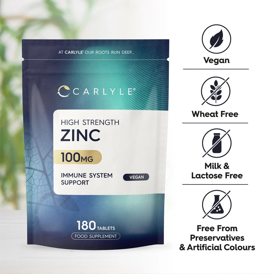 Zinc 100 mg | 180 Tablets