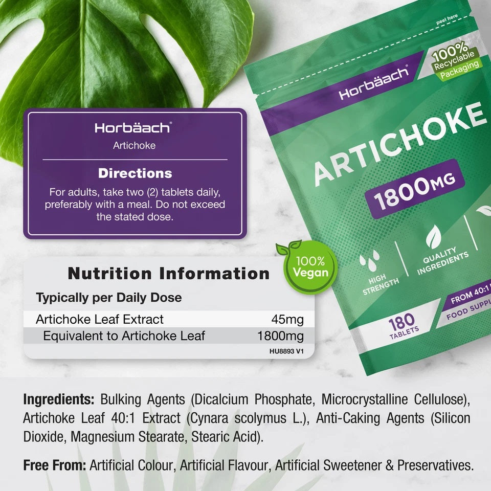 Artichoke 1800 mg | 180 Tablets