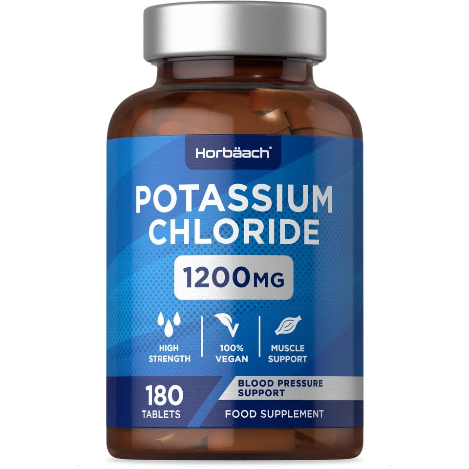 Potassium Chloride 1200 mg | 180 Tablets