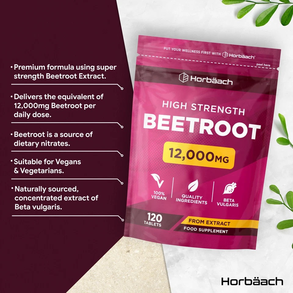 Beetroot 12,000 mg | 120 Tablets