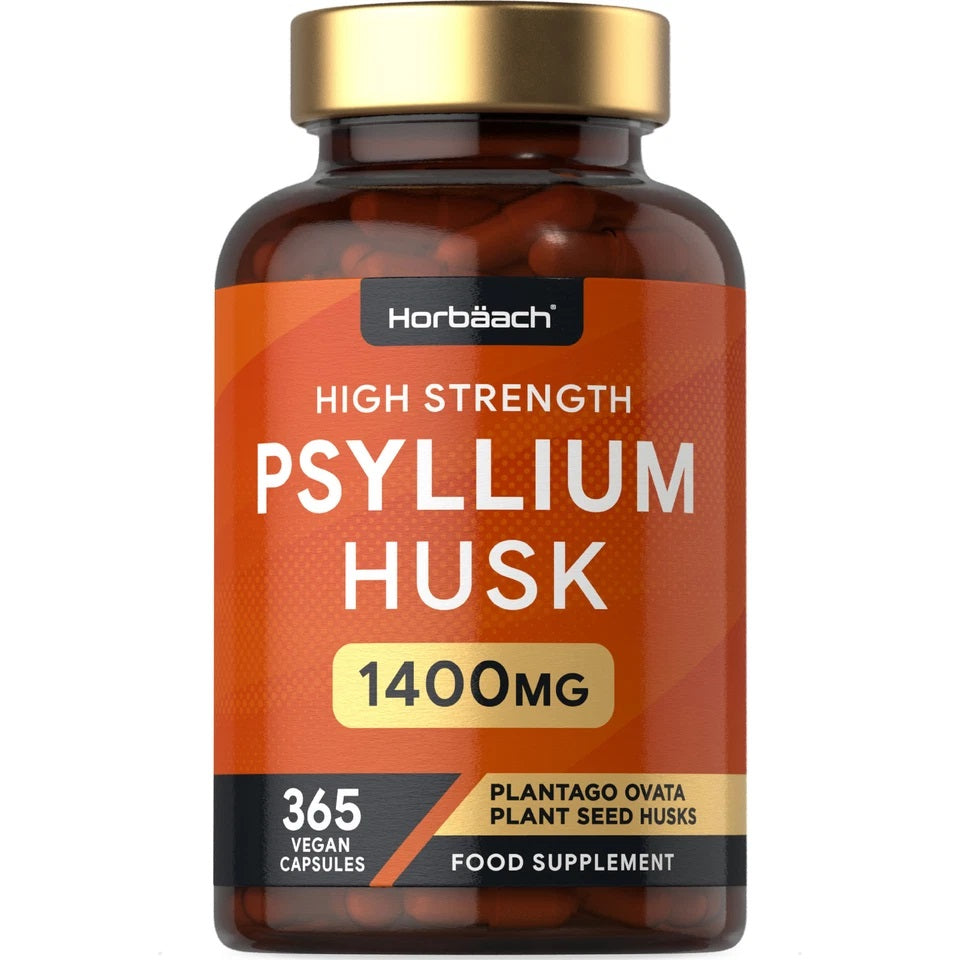 Psyllium Husk 1400 mg | 365 Capsules